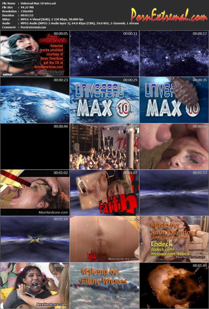 Universal Max 10 Most Extremely Adult Pornblog