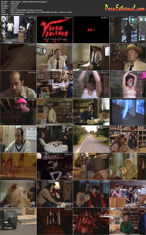 Video Violence ...When Renting Is Not Enough (2)