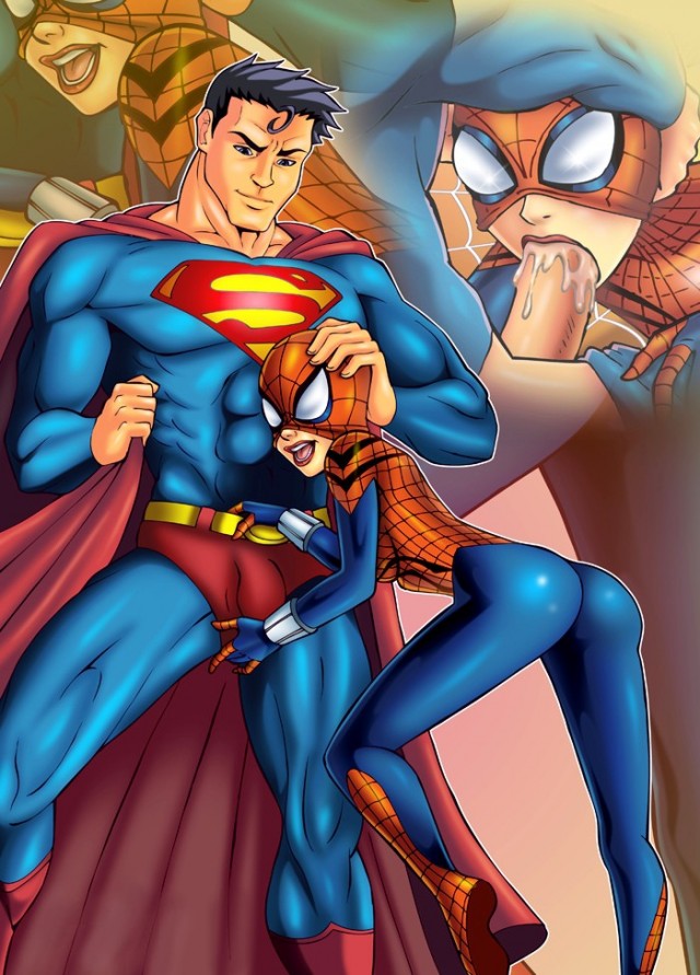 638888 - Clark_Kent DC Marvel Spider-Girl Spider-Man Superman Superman_Family arabatos crossover