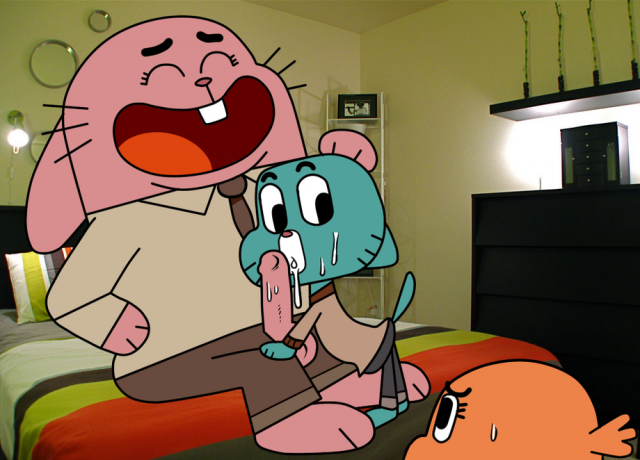 774741 - Darwin_Watterson Gumball_Watterson Richard_Watterson The_Amazing_World_of_Gumball battle_angel