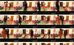 Indian Spanking, Canning & Bastinado - INDIAN MISTRESS SOFIA SLAPPING FACE AND EAR TWISTING TO SACHIN