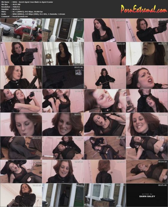 UKSG - Secret Agent Jean Blade vs Agent X