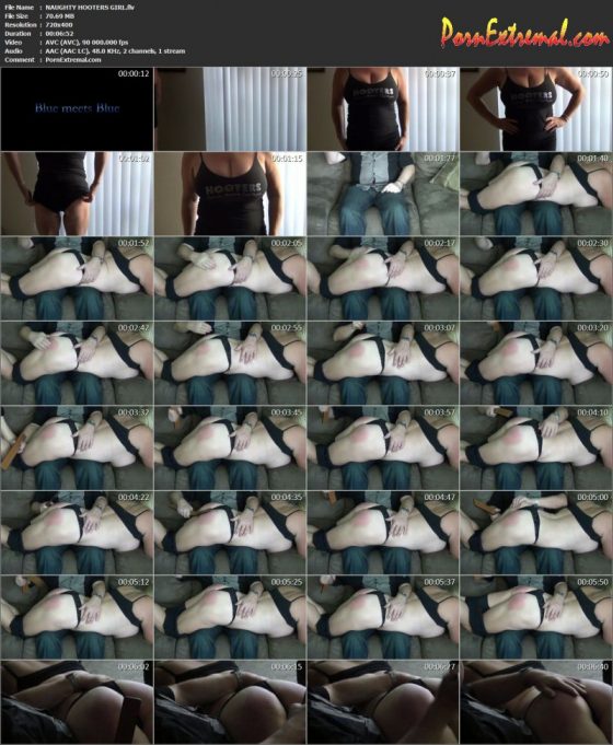 NAUGHTY HOOTERS GIRL