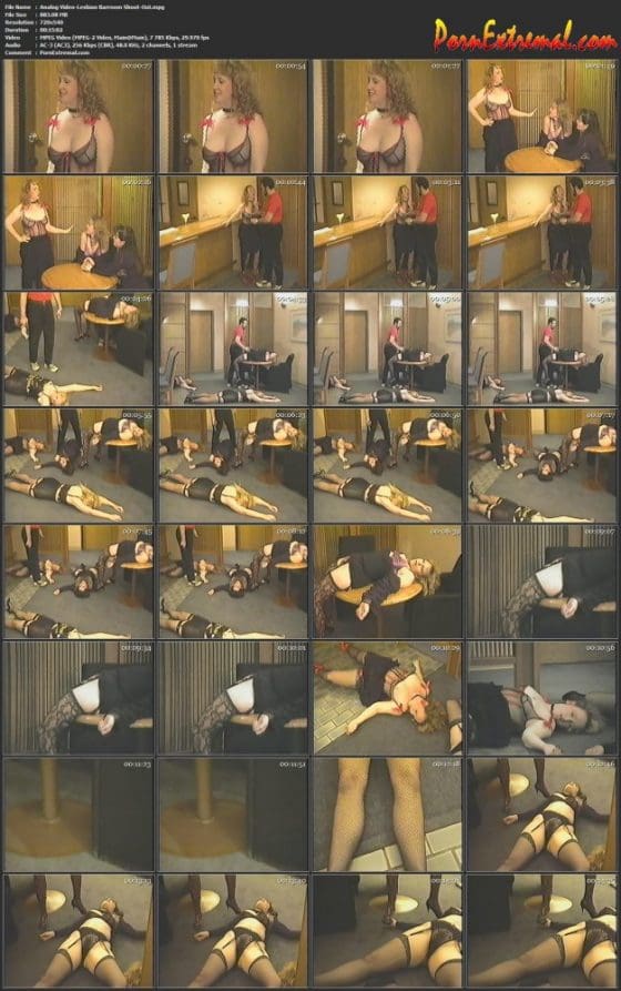 Analog Video-Lesbian Barroom Shoot-Out
