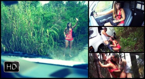 Kaylee Banks Must Submit to Bondage & Outdoor Rough Sex for a Ride Home