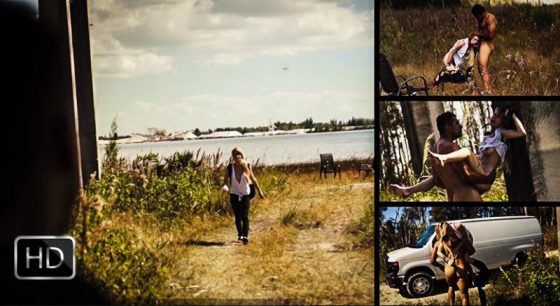 Lily Dixon Must Take Rough Sex & Outdoor Bondage for a Ride Home