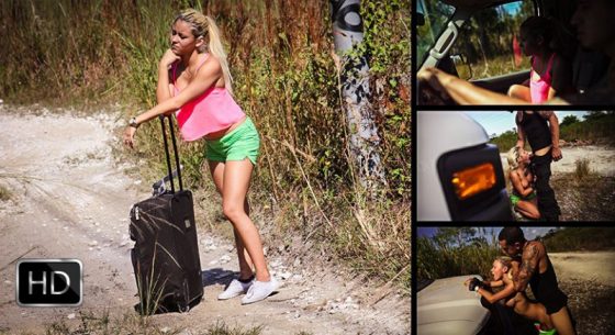 Marsha May Must Endure Outdoor Bondage, Rough Sex & Domination for a Ride